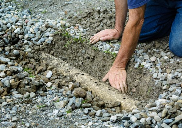 French Ditch Installation in Tucson