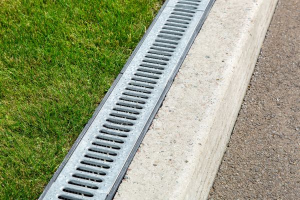 Courtyard Drain Installation in Tucson
